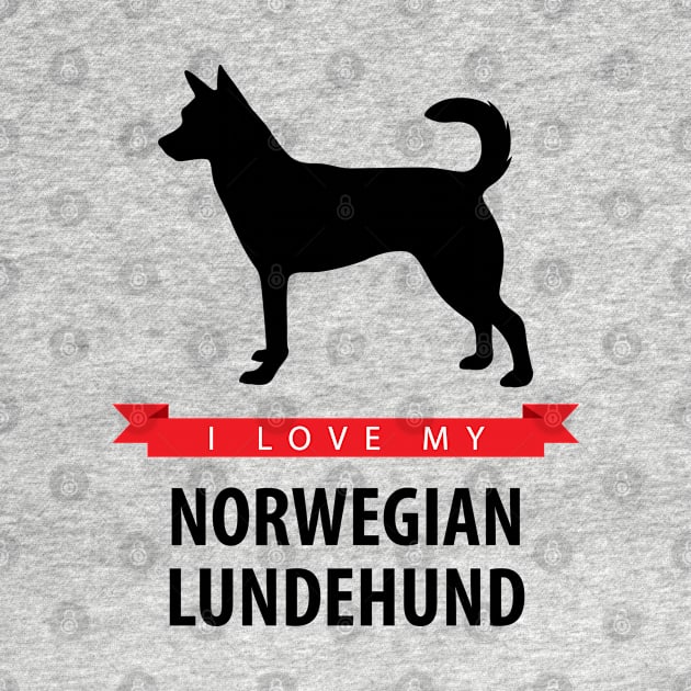 I Love My Norwegian Lundehund by millersye